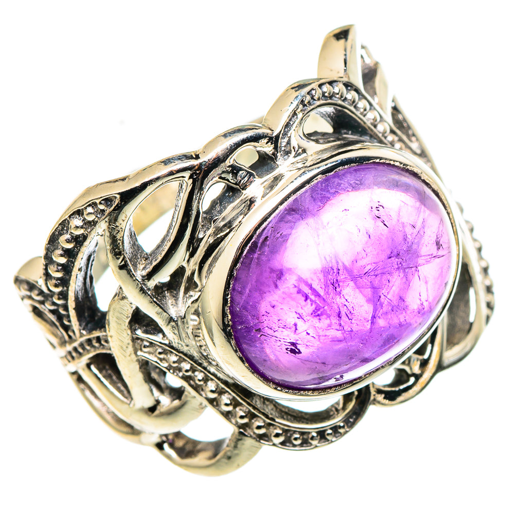 Amethyst Rings handcrafted by Anasilvercos - RING97551