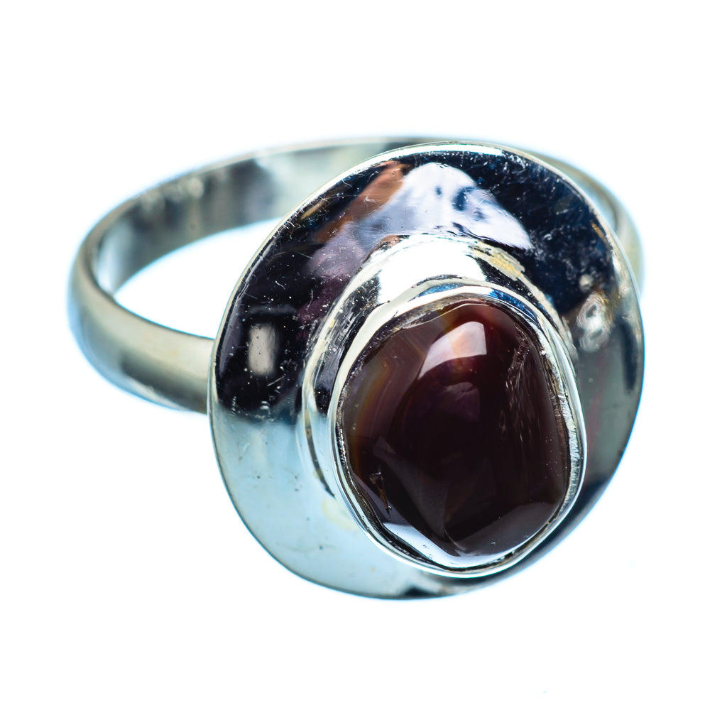 Mexican Fire Agate Rings handcrafted by Anasilvercos - RING975562