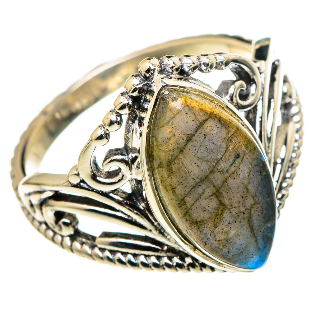 Labradorite Rings handcrafted by Anasilvercos - RING97557