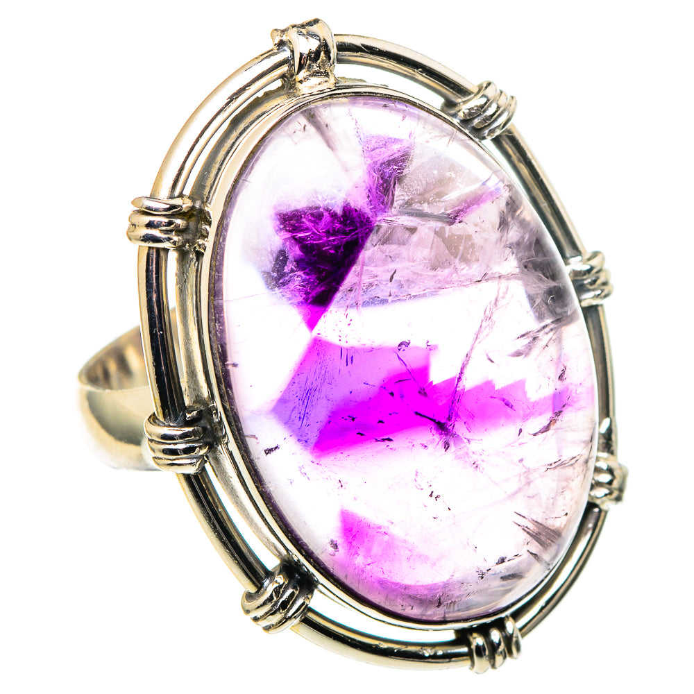 Star Amethyst Rings handcrafted by Anasilvercos - RING97571