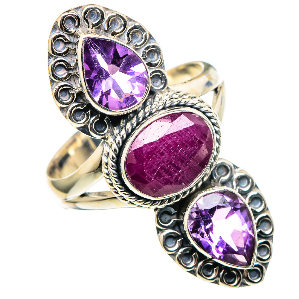 Ruby Rings handcrafted by Anasilvercos - RING97580