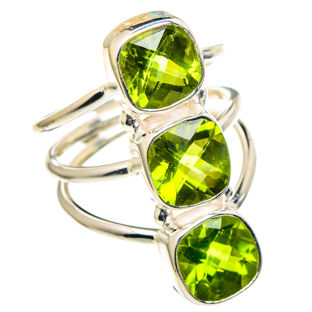 Peridot Rings handcrafted by Anasilvercos - RING97592