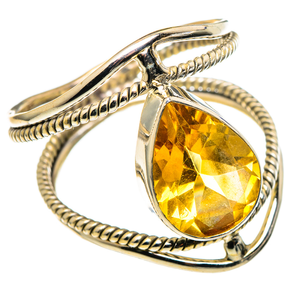 Citrine Rings handcrafted by Anasilvercos - RING97599