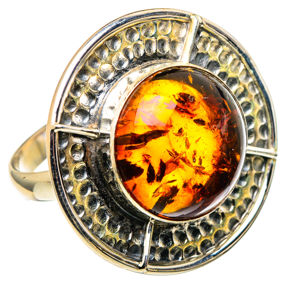 Baltic Amber Rings handcrafted by Anasilvercos - RING97601 - Photo 2