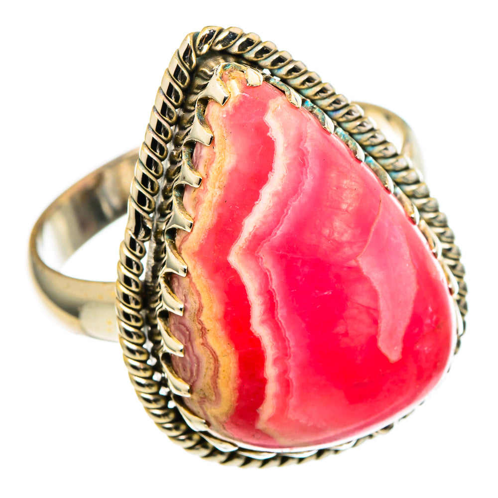 Rhodochrosite Rings handcrafted by Anasilvercos - RING97603