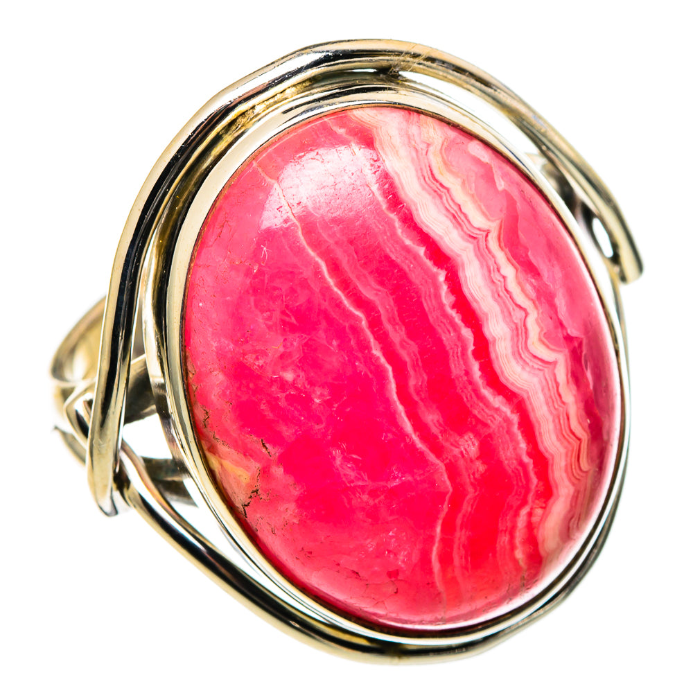 Rhodochrosite Rings handcrafted by Anasilvercos - RING97606