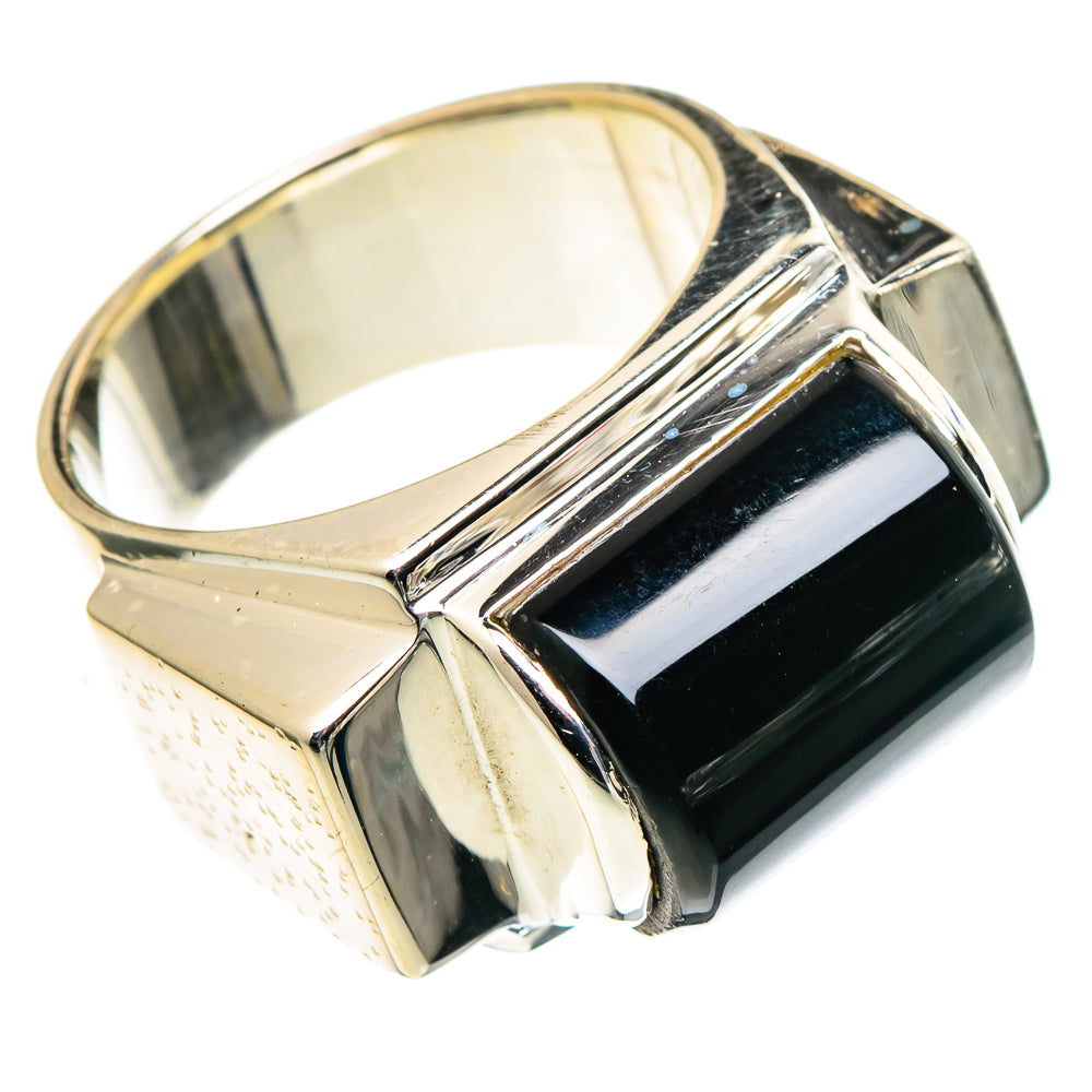 Black Onyx Rings handcrafted by Anasilvercos - RING97609