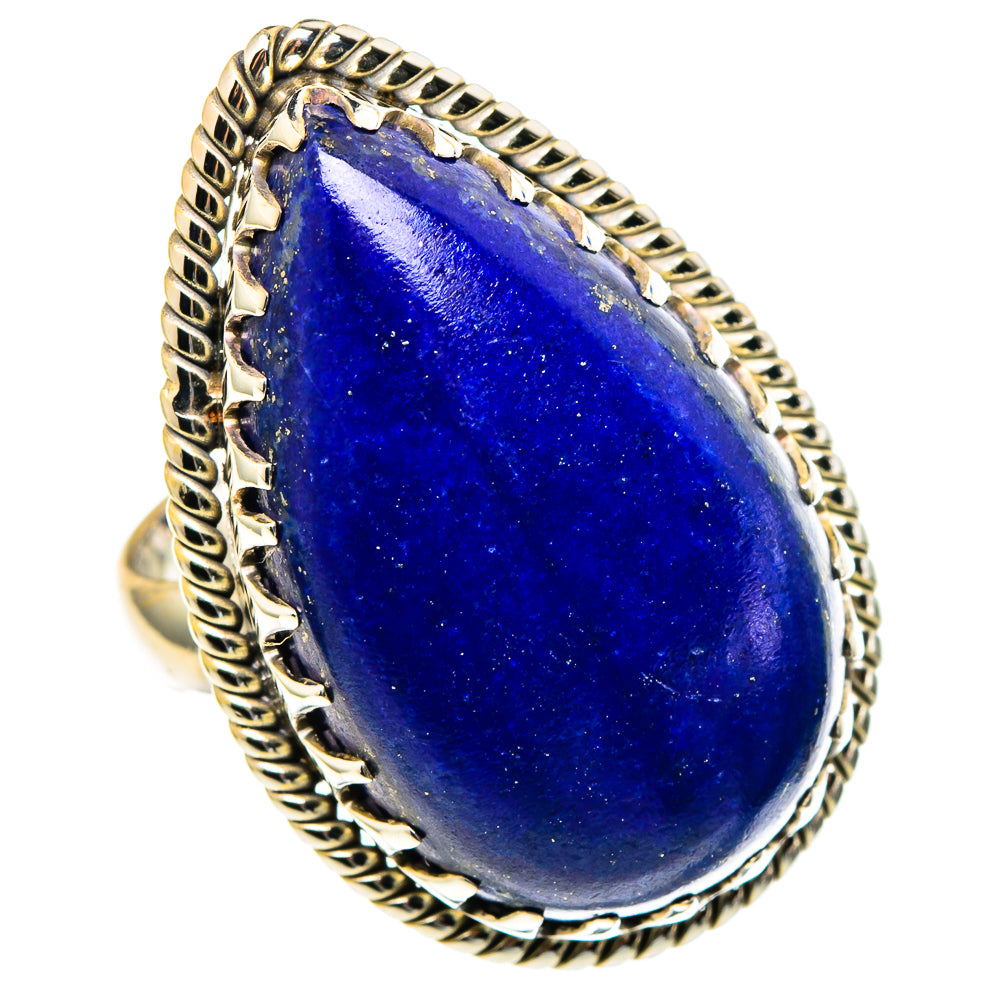 Lapis Lazuli Rings handcrafted by Anasilvercos - RING97618