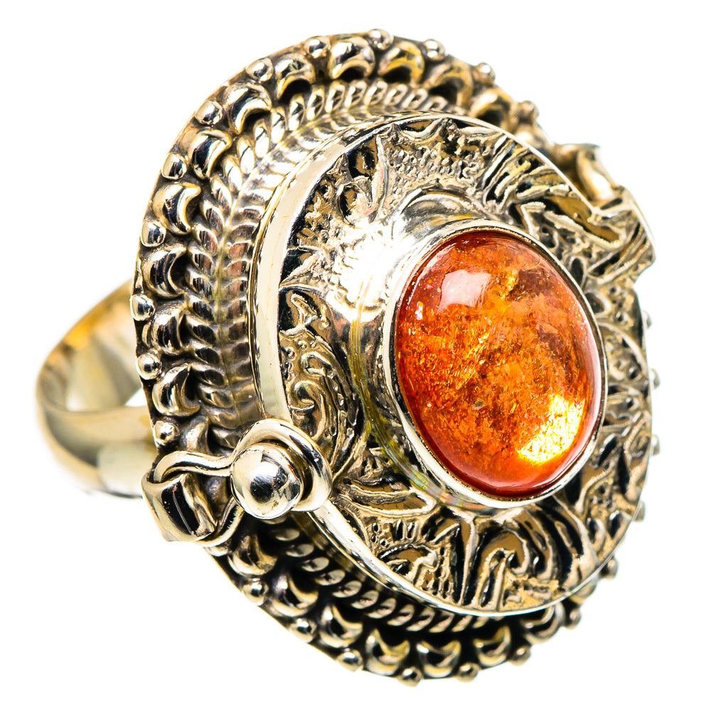 Sunstone Rings handcrafted by Anasilvercos - RING97633