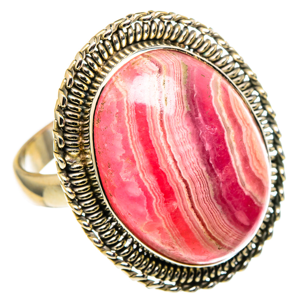 Rhodochrosite Rings handcrafted by Anasilvercos - RING97636