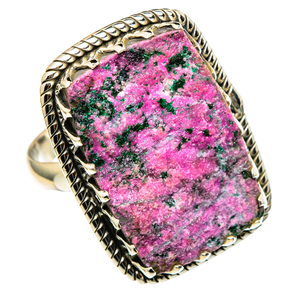 Cobalto Calcite Druzy Rings handcrafted by Anasilvercos - RING97637