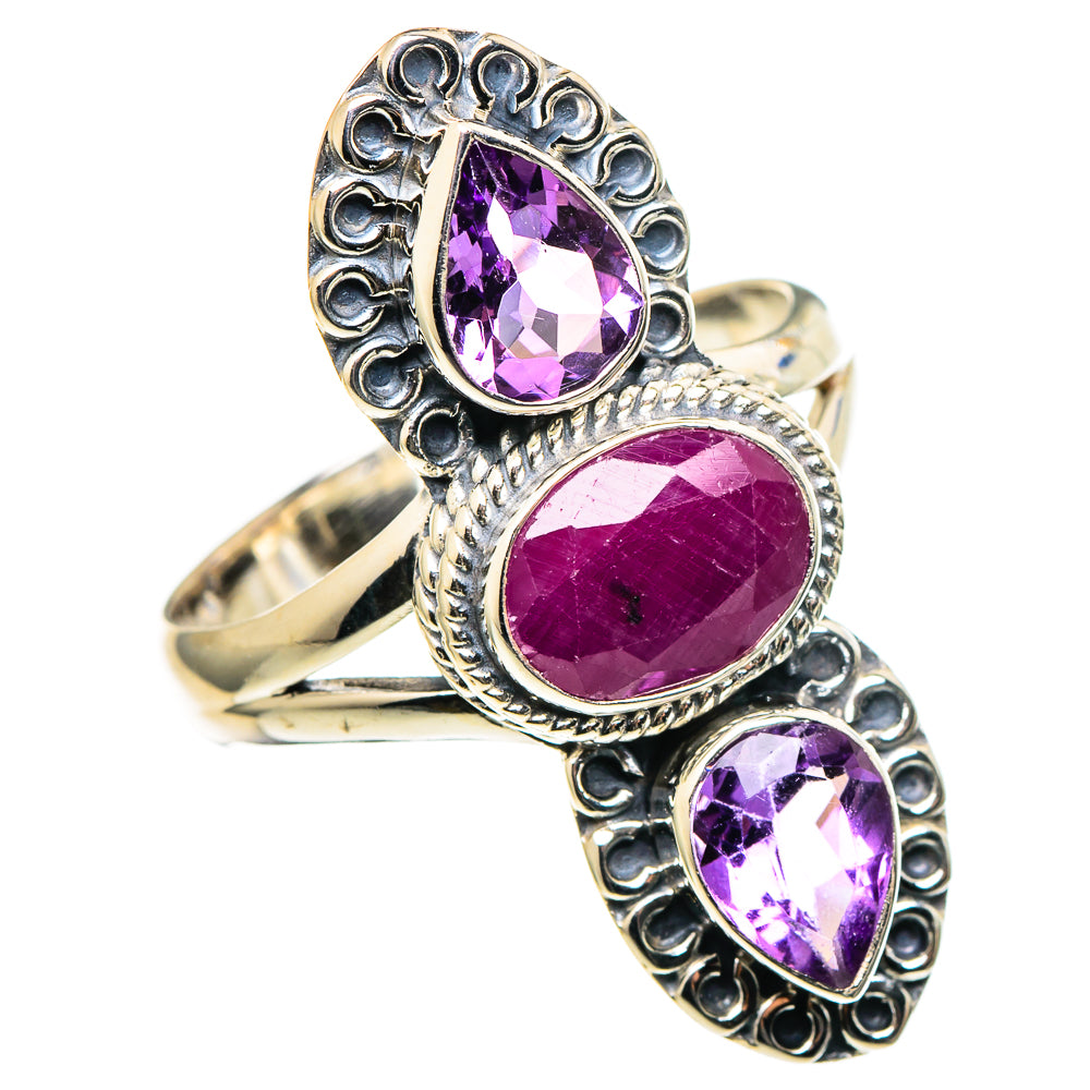 Ruby Rings handcrafted by Anasilvercos - RING97645