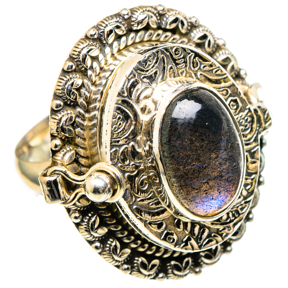 Labradorite Rings handcrafted by Anasilvercos - RING97653