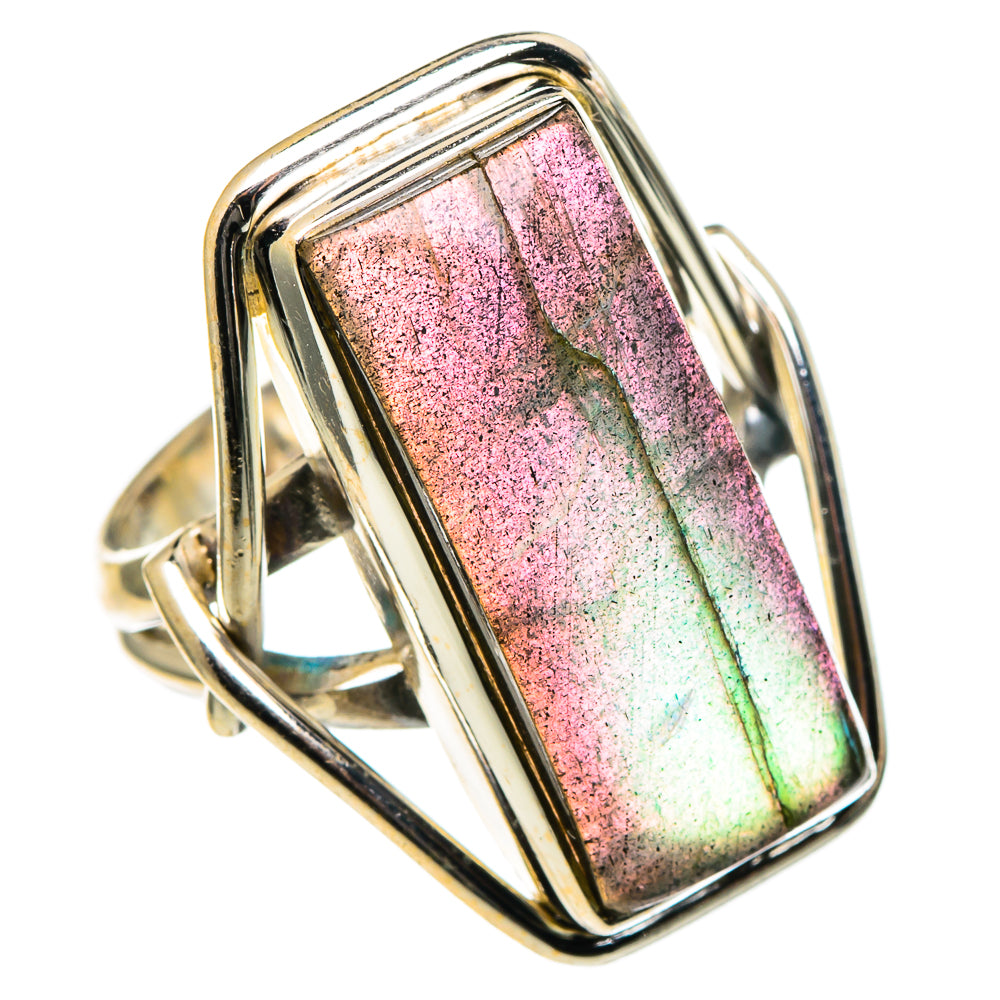 Labradorite Rings handcrafted by Anasilvercos - RING97656
