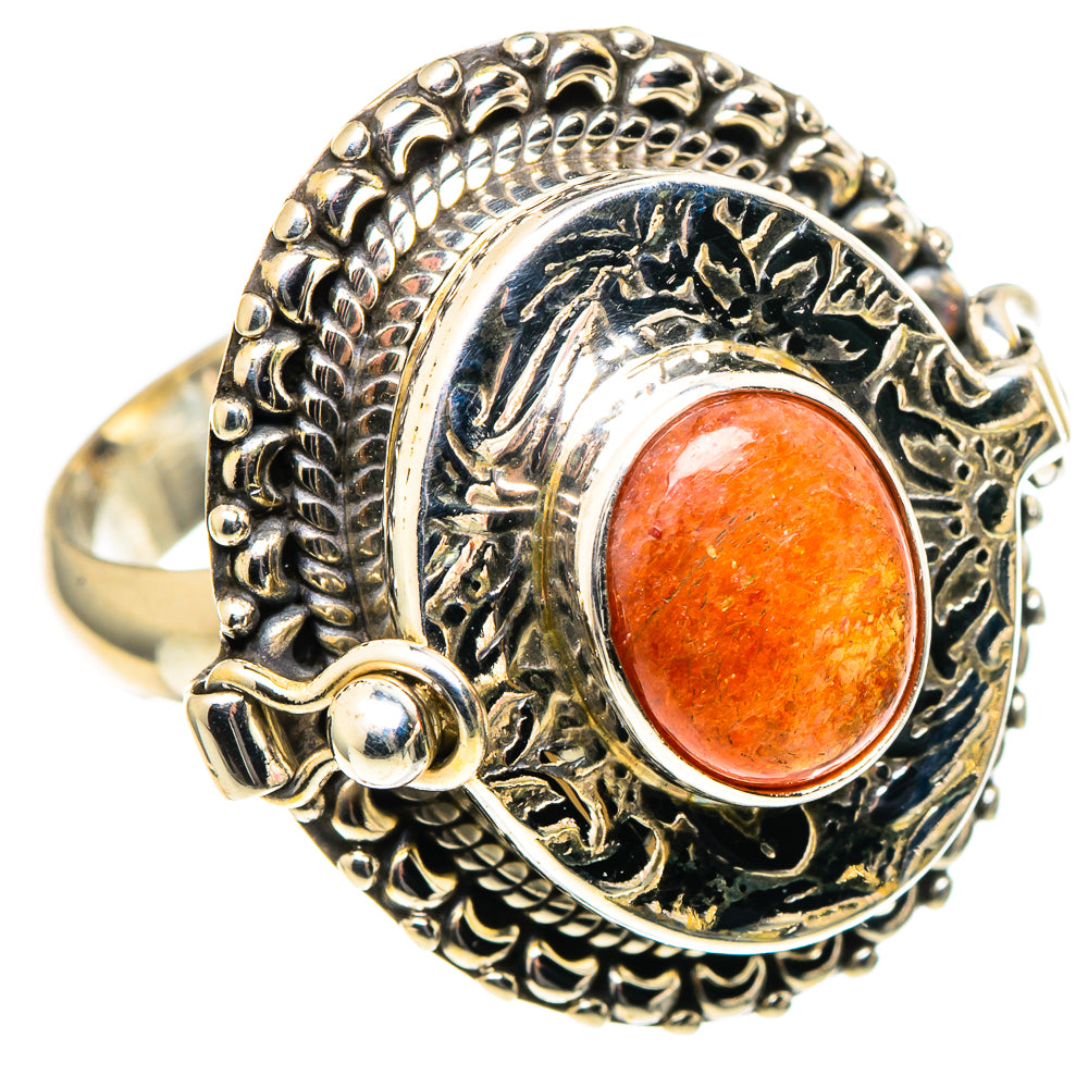 Sunstone Rings handcrafted by Anasilvercos - RING97662 - Photo 2