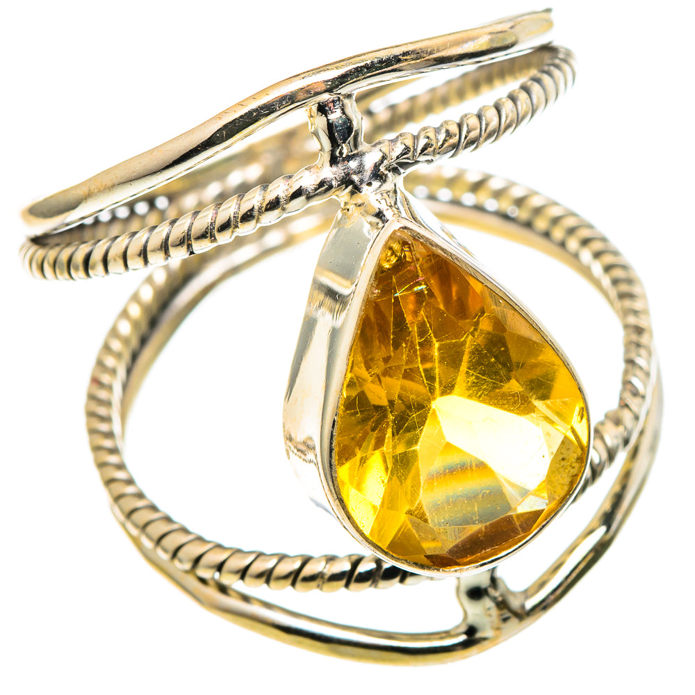 Citrine Rings handcrafted by Anasilvercos - RING97664