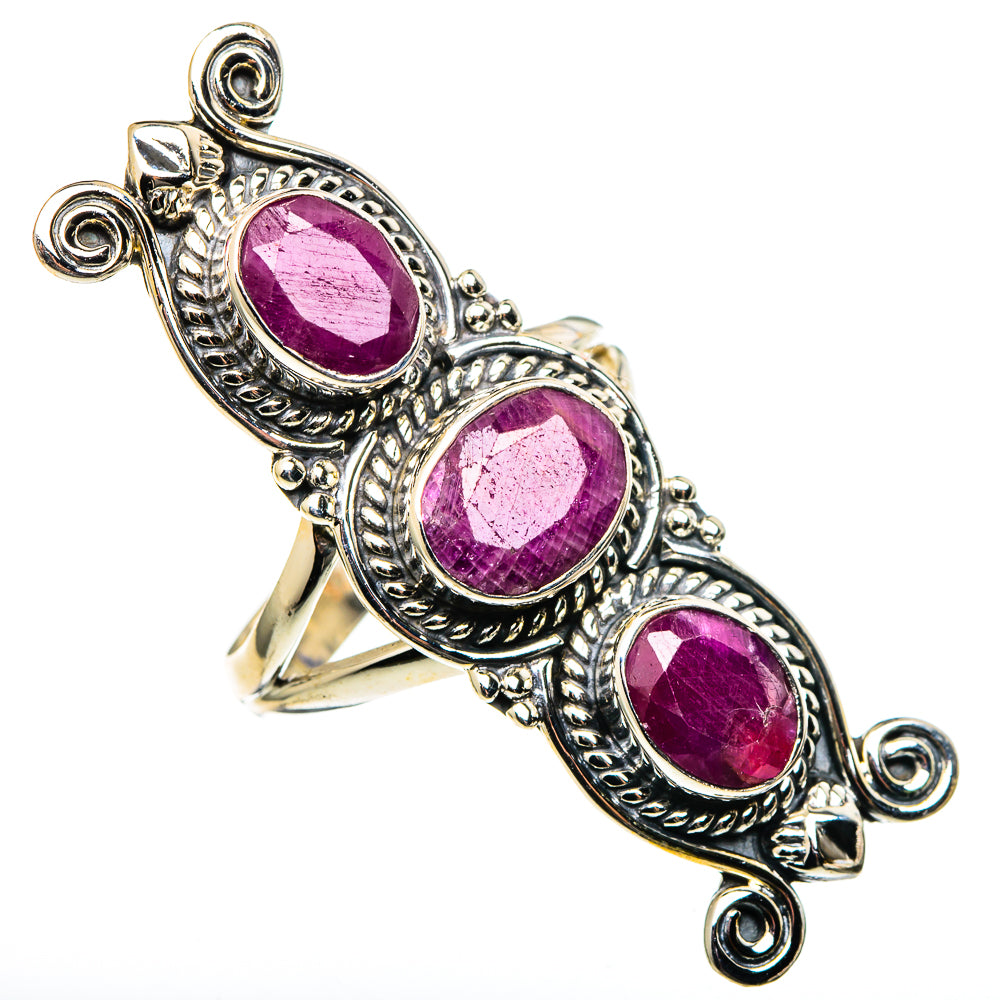 Ruby Rings handcrafted by Anasilvercos - RING97666