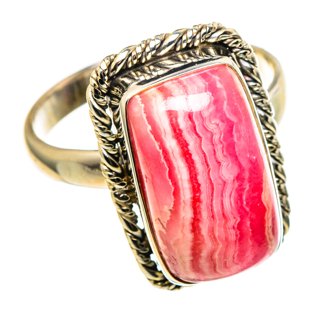 Rhodochrosite Rings handcrafted by Anasilvercos - RING97668