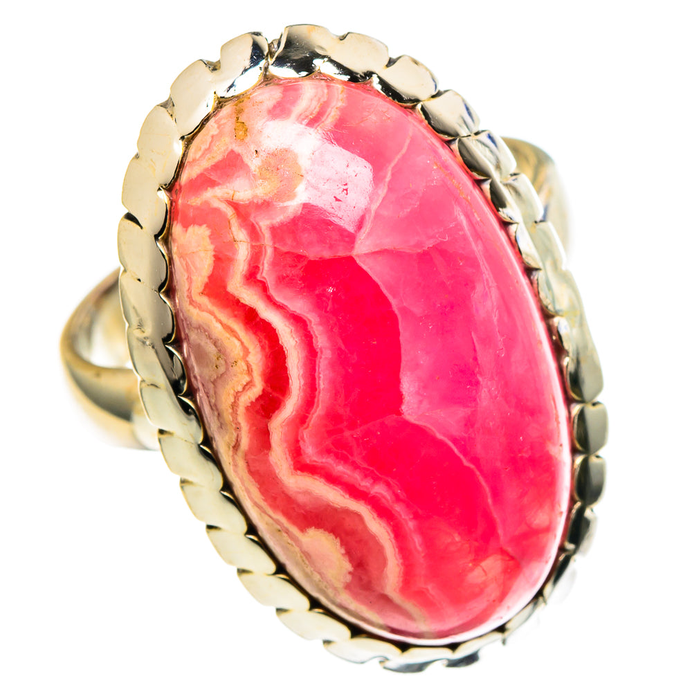Rhodochrosite Rings handcrafted by Anasilvercos - RING97670