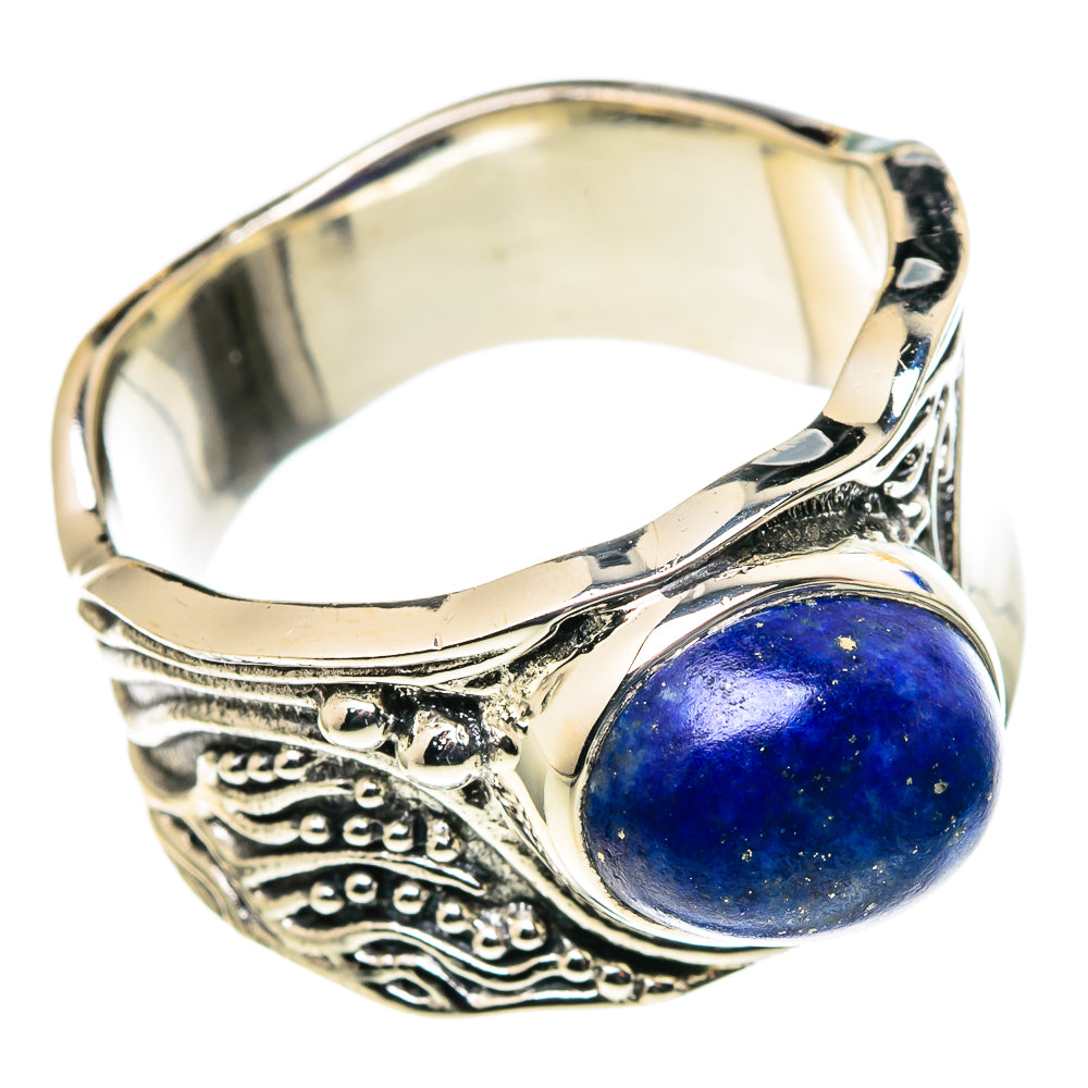 Lapis Lazuli Rings handcrafted by Anasilvercos - RING97672 - Photo 2
