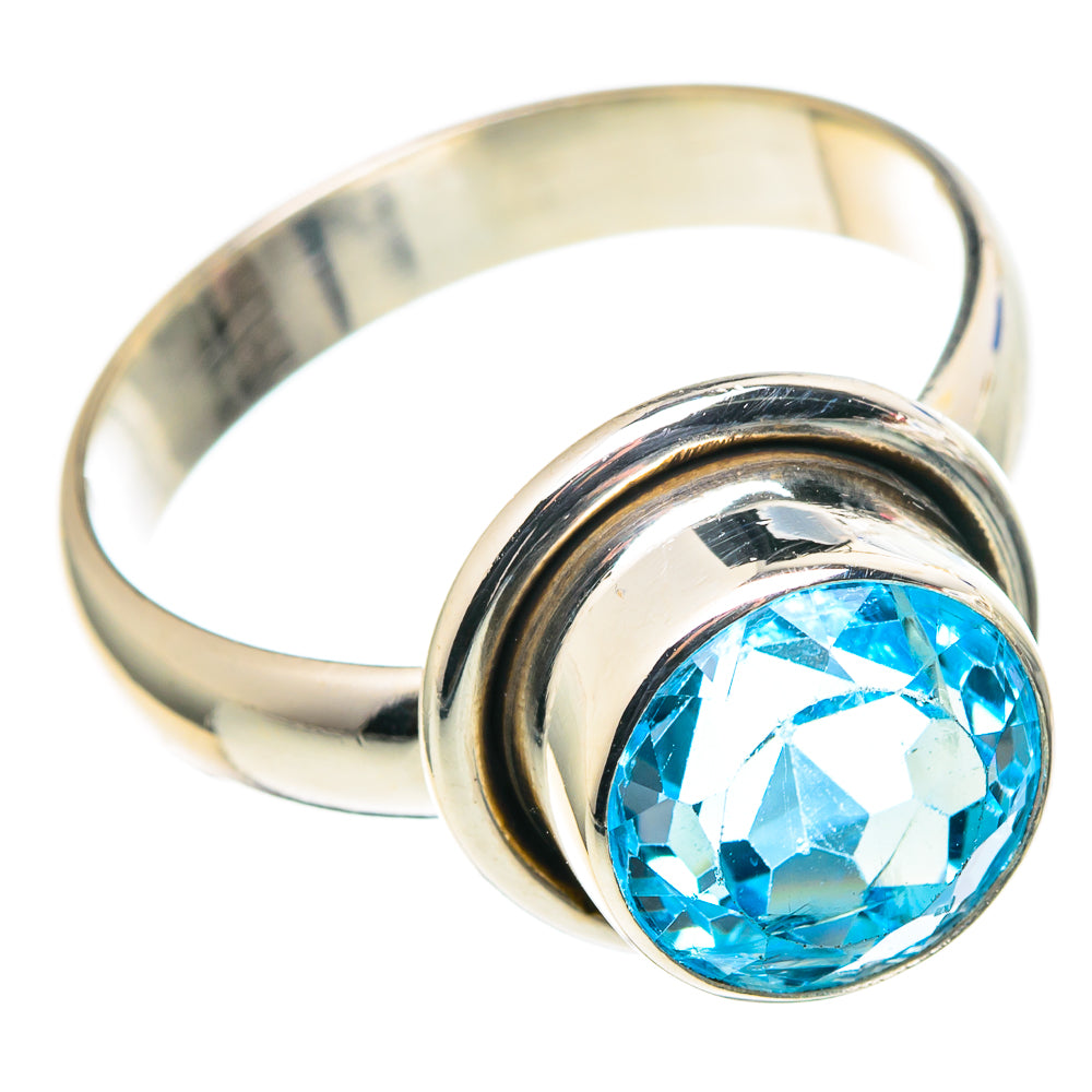 Blue Topaz Rings handcrafted by Anasilvercos - RING97677 - Photo 2