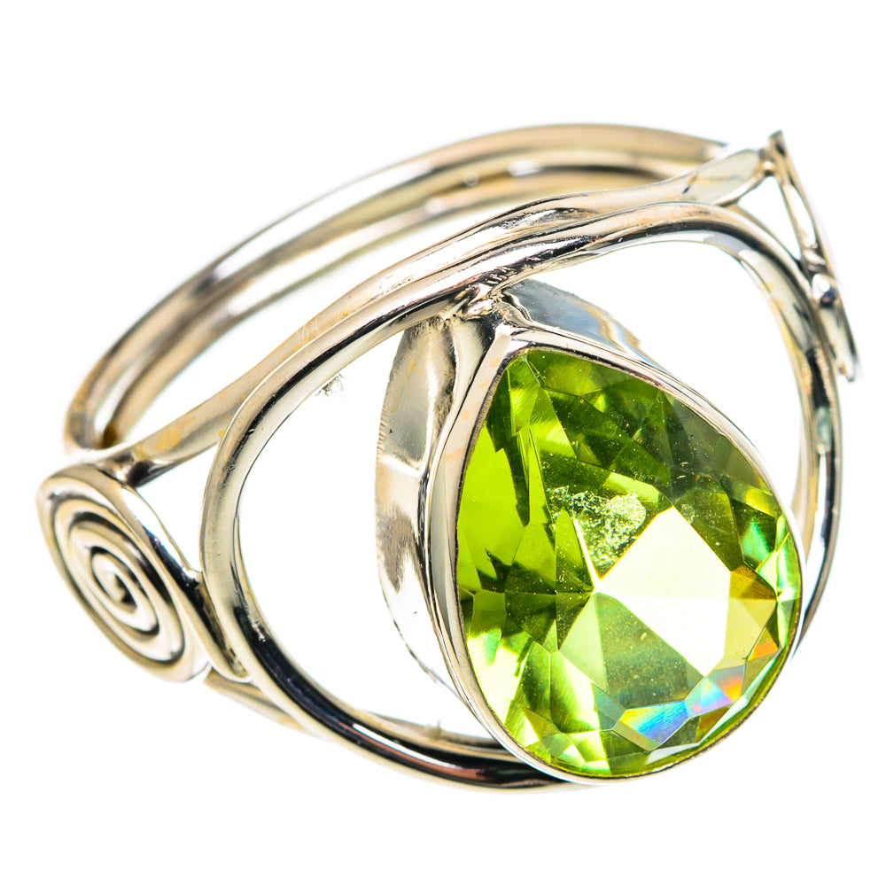 Peridot Rings handcrafted by Anasilvercos - RING97678