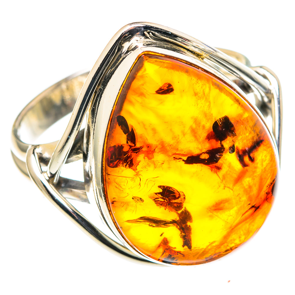 Baltic Amber Rings handcrafted by Anasilvercos - RING97685