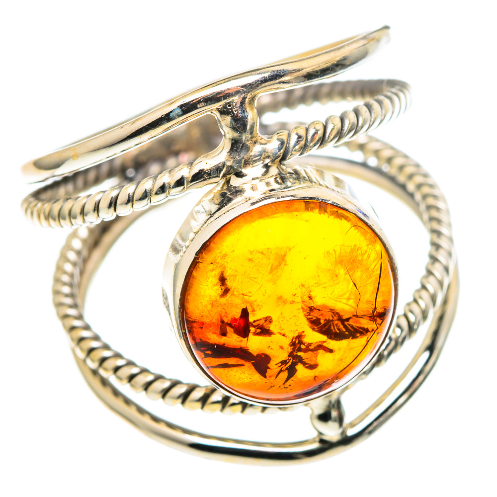 Baltic Amber Rings handcrafted by Anasilvercos - RING97686