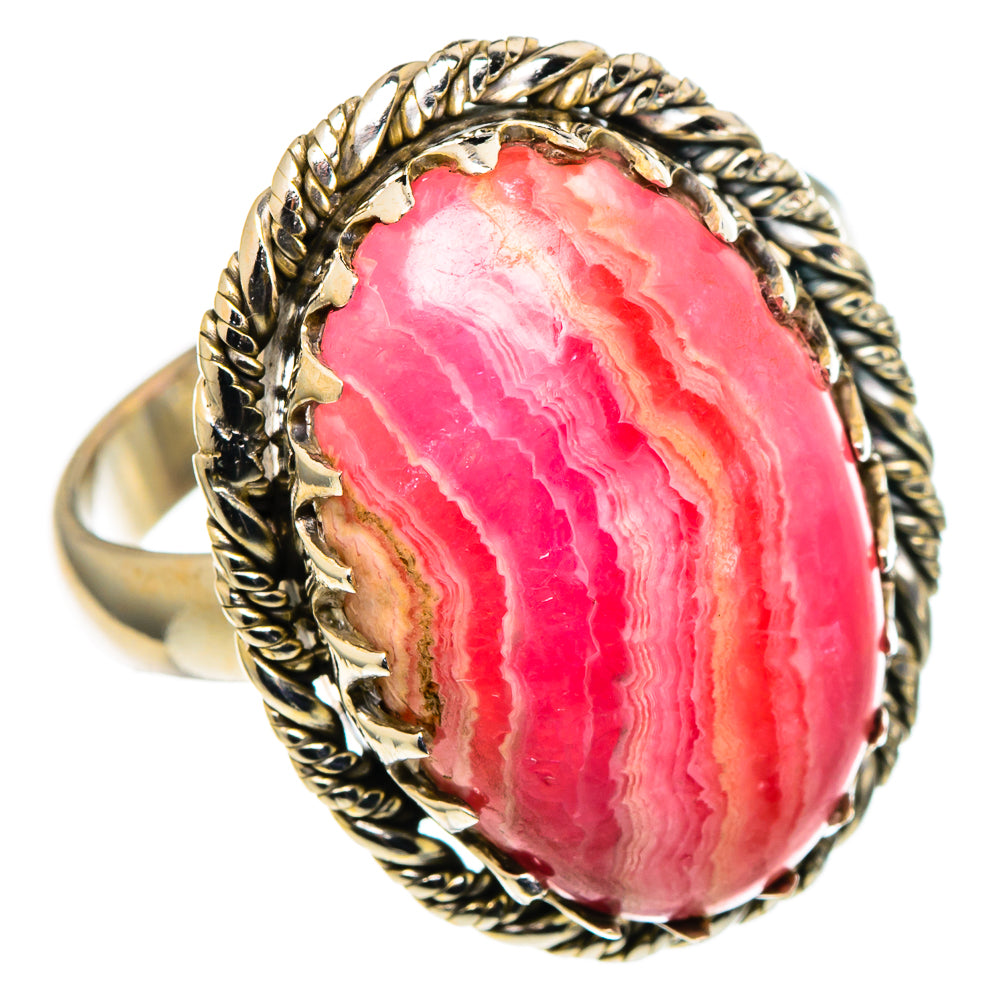 Rhodochrosite Rings handcrafted by Anasilvercos - RING97688