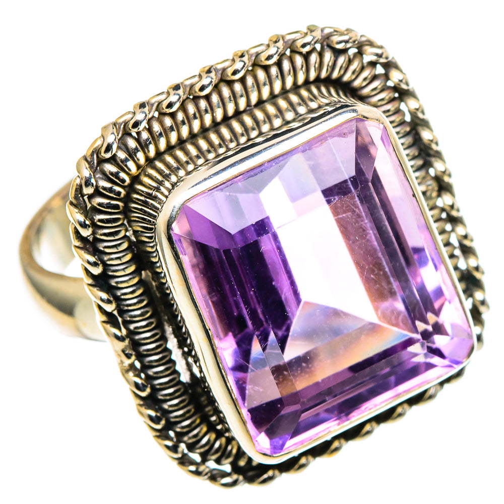 Amethyst Rings handcrafted by Anasilvercos - RING97693