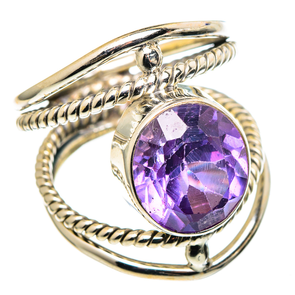 Amethyst Rings handcrafted by Anasilvercos - RING97695