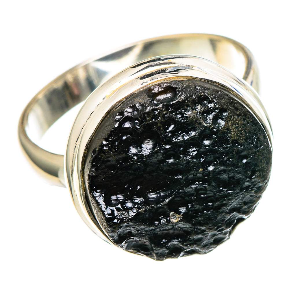 Tektite Rings handcrafted by Anasilvercos - RING97697 - Photo 2