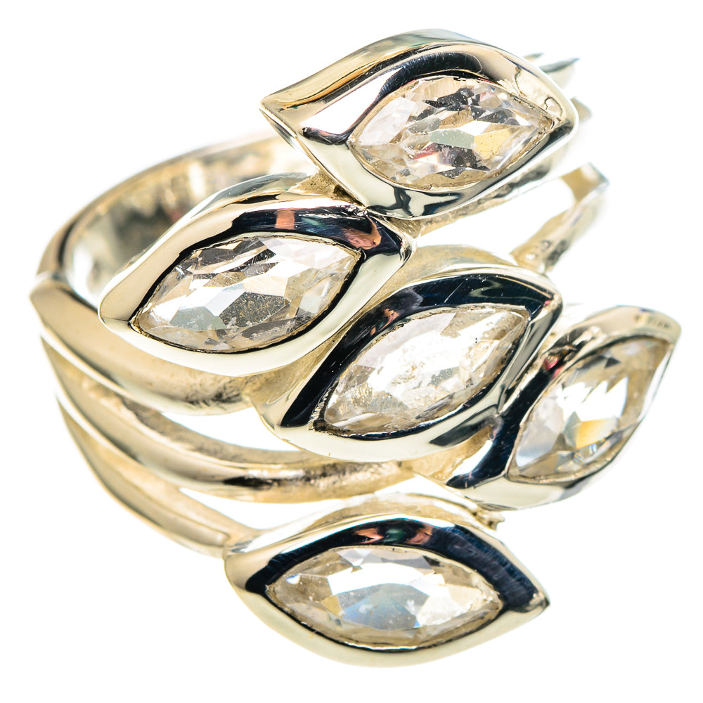 Rainbow Moonstone Rings handcrafted by Anasilvercos - RING97699