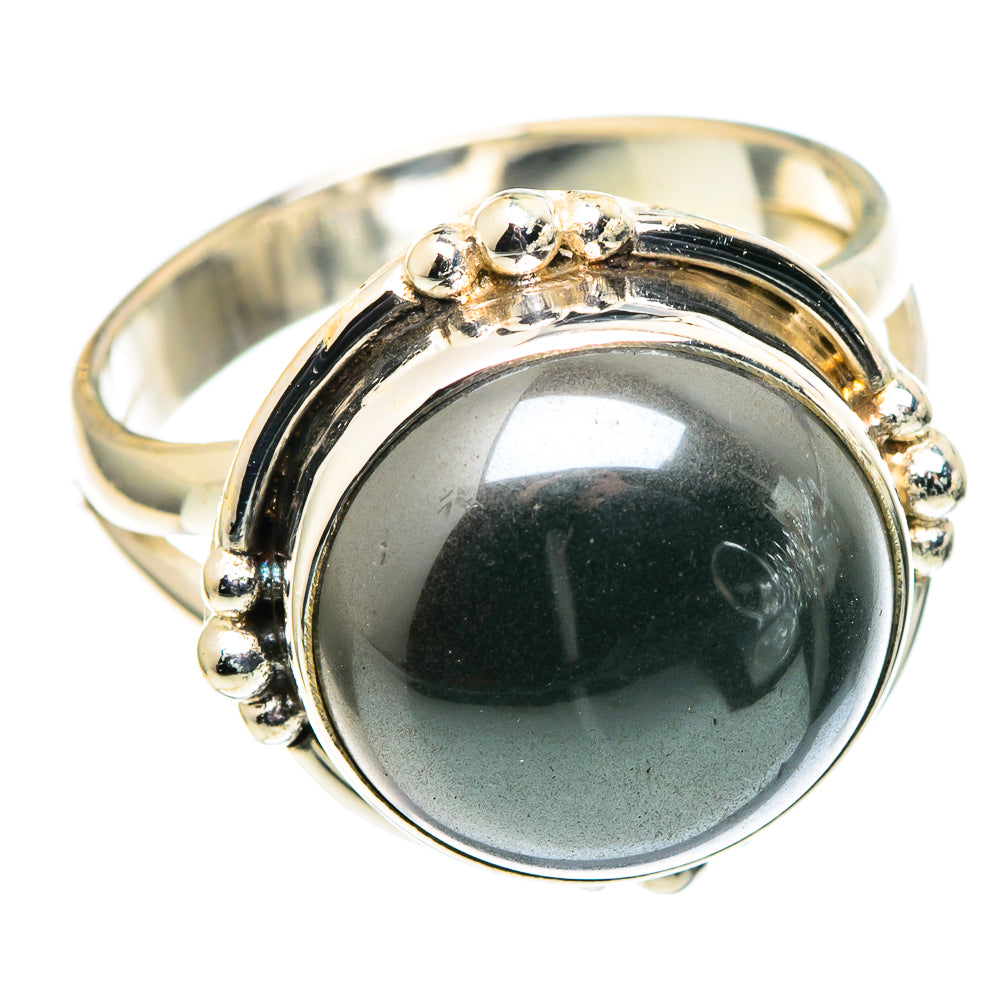 Hematite Rings handcrafted by Anasilvercos - RING97707