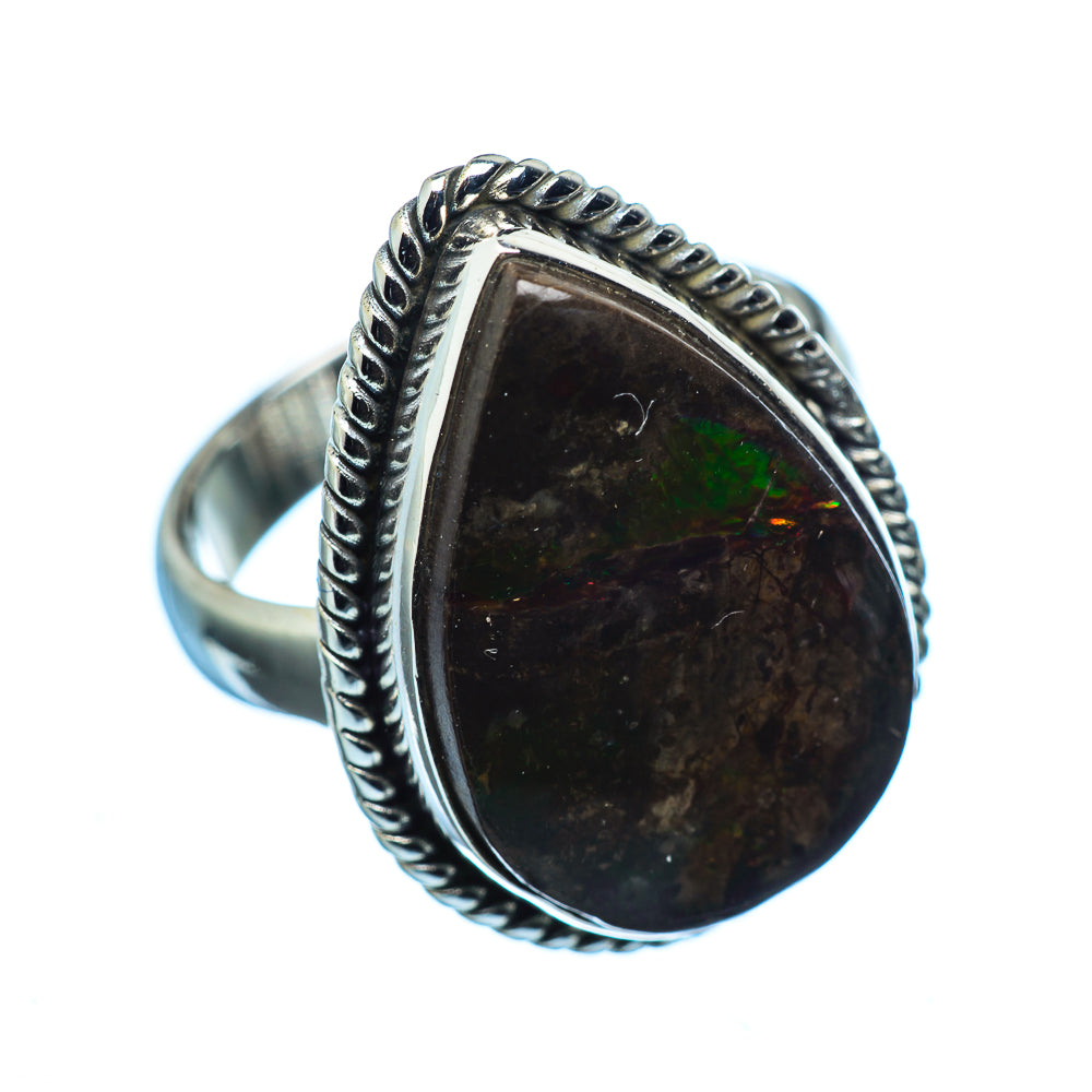 Ammolite Rings handcrafted by Anasilvercos - RING977107