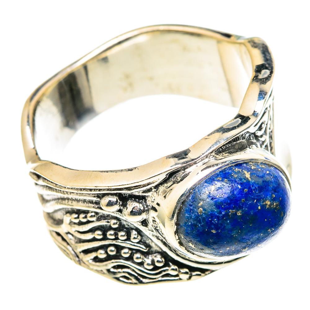 Lapis Lazuli Rings handcrafted by Anasilvercos - RING97716 - Photo 2