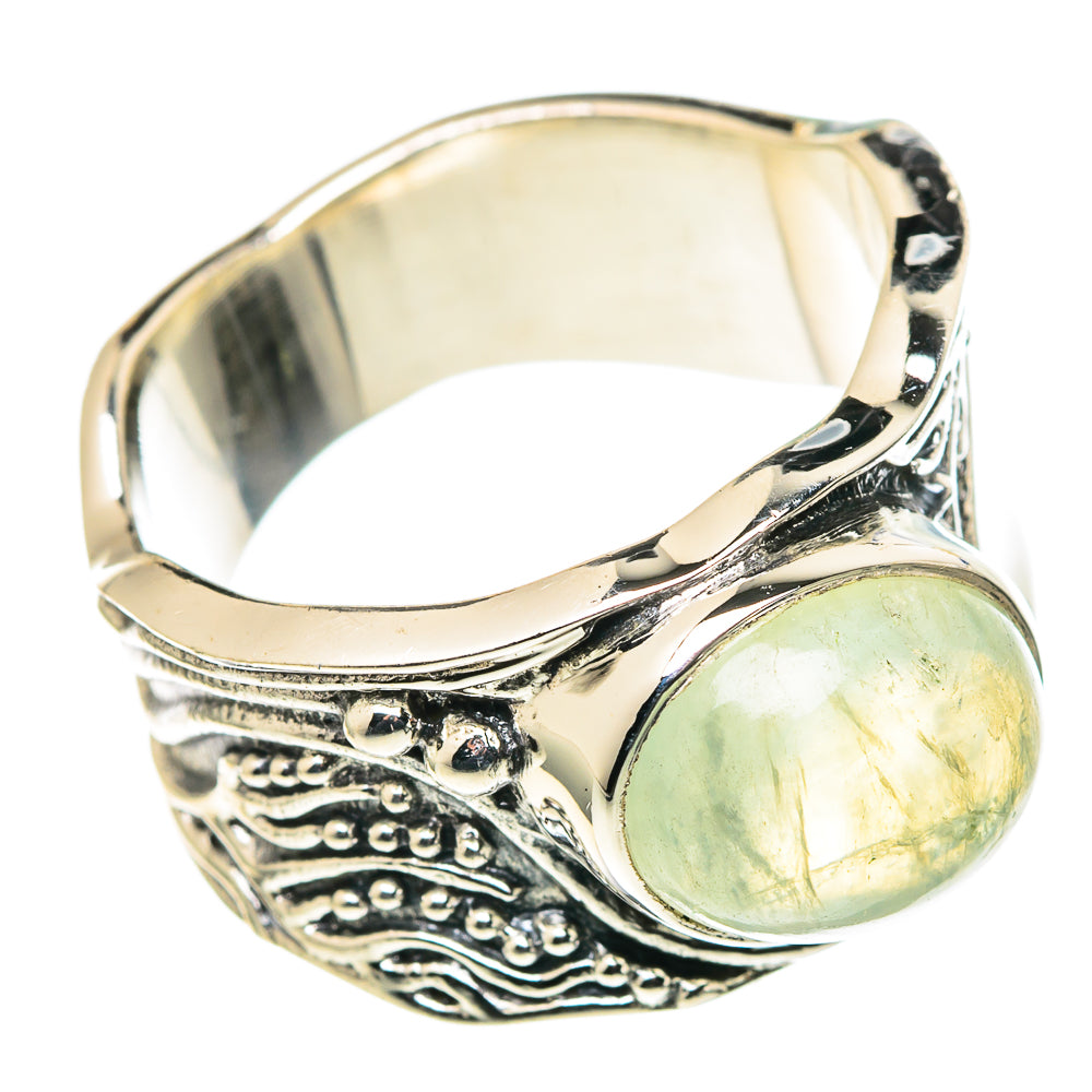 Prehnite Rings handcrafted by Anasilvercos - RING97719 - Photo 2