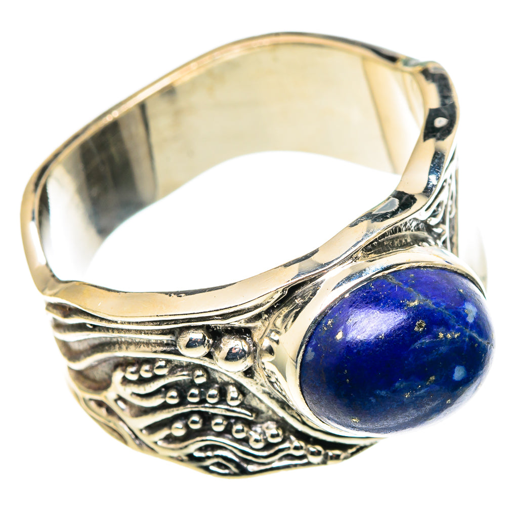 Lapis Lazuli Rings handcrafted by Anasilvercos - RING97751 - Photo 2