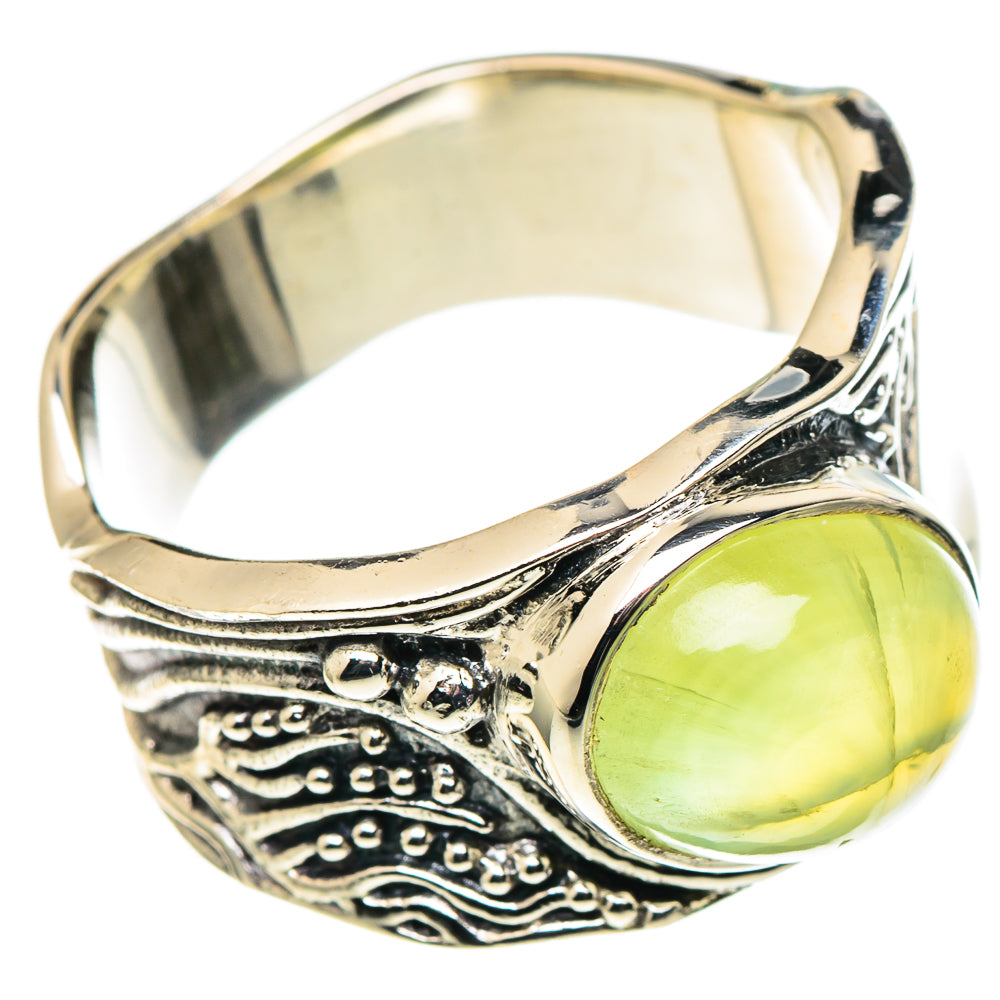 Prehnite Rings handcrafted by Anasilvercos - RING97759 - Photo 2