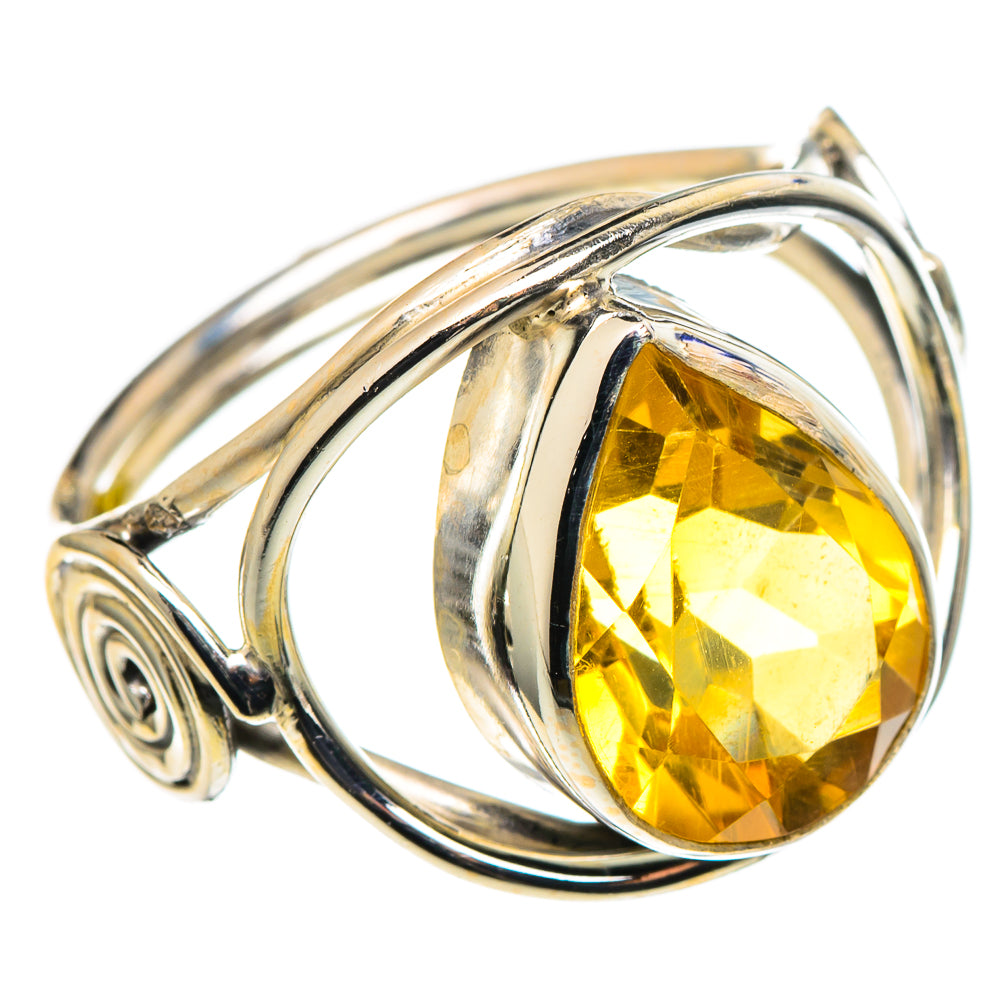 Citrine Rings handcrafted by Anasilvercos - RING97762