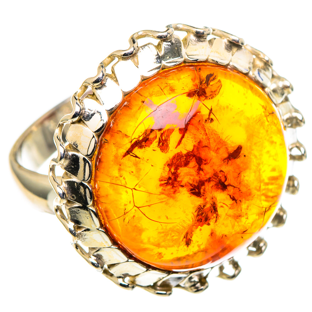 Baltic Amber Rings handcrafted by Anasilvercos - RING97764