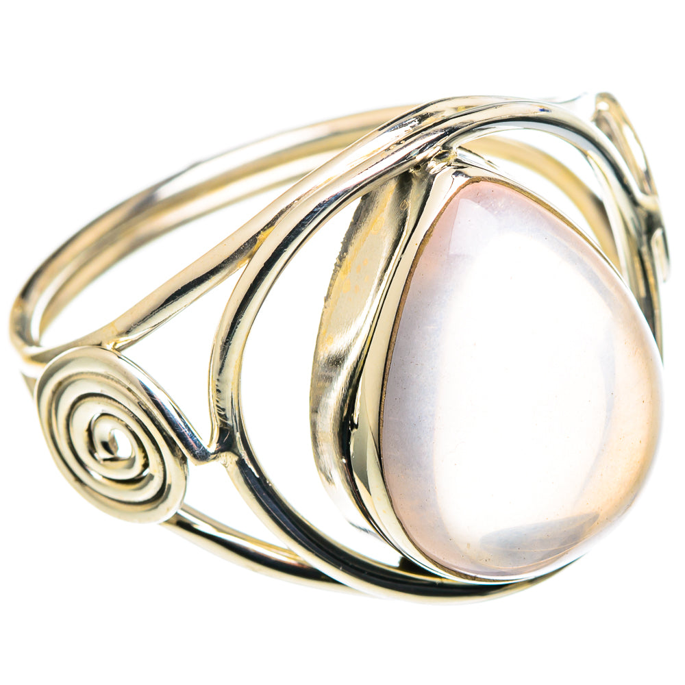 Rose Quartz Rings handcrafted by Anasilvercos - RING97767