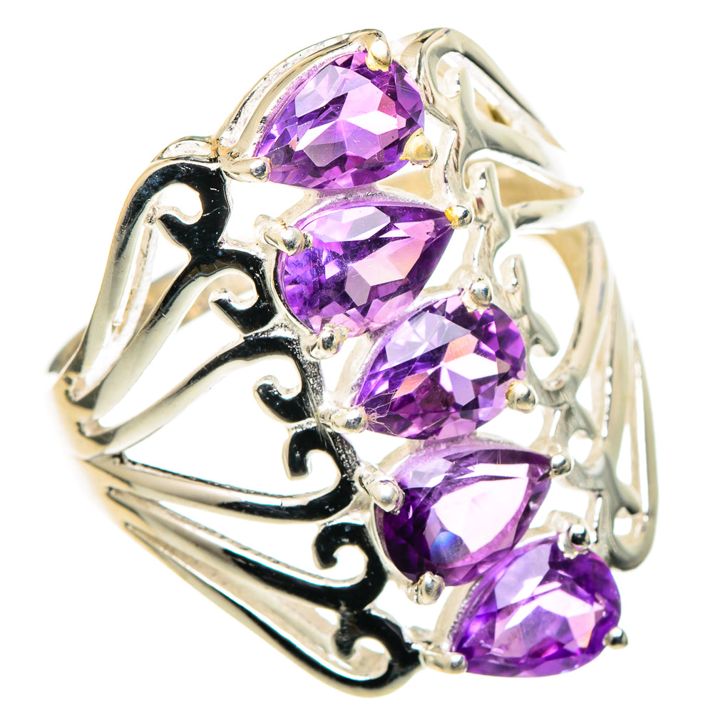 Amethyst Rings handcrafted by Anasilvercos - RING97770