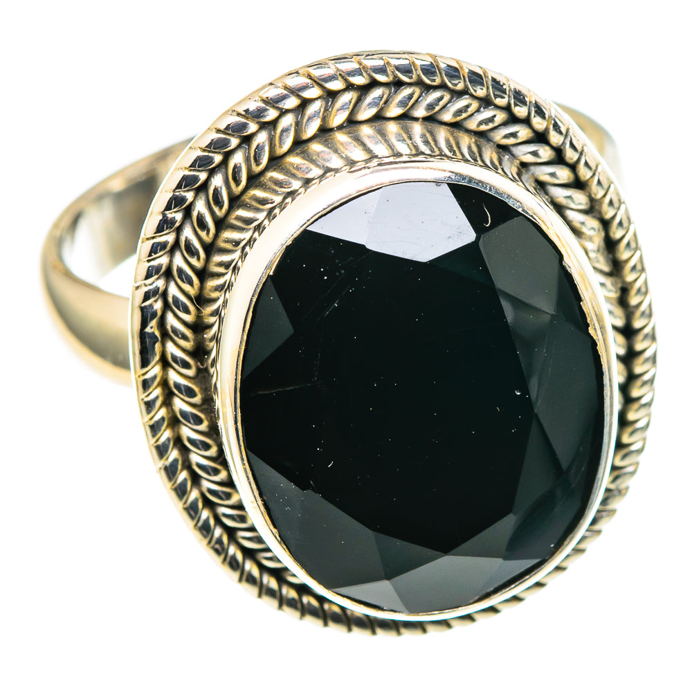 Black Onyx Rings handcrafted by Anasilvercos - RING97775
