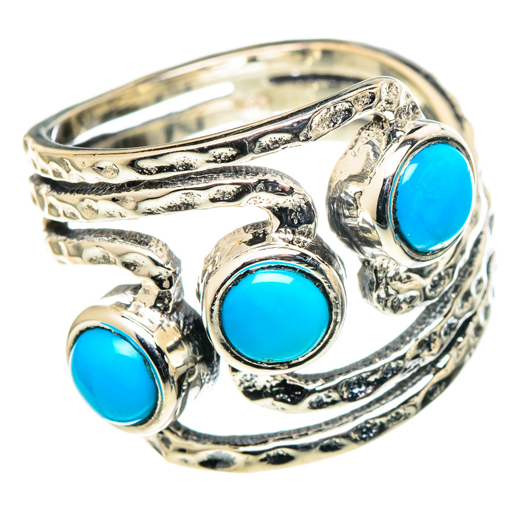 Larimar Rings handcrafted by Anasilvercos - RING97790