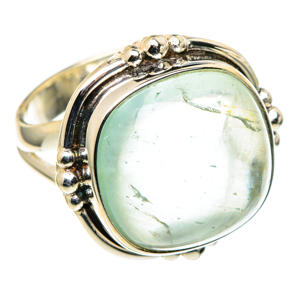 Prehnite Rings handcrafted by Anasilvercos - RING97792