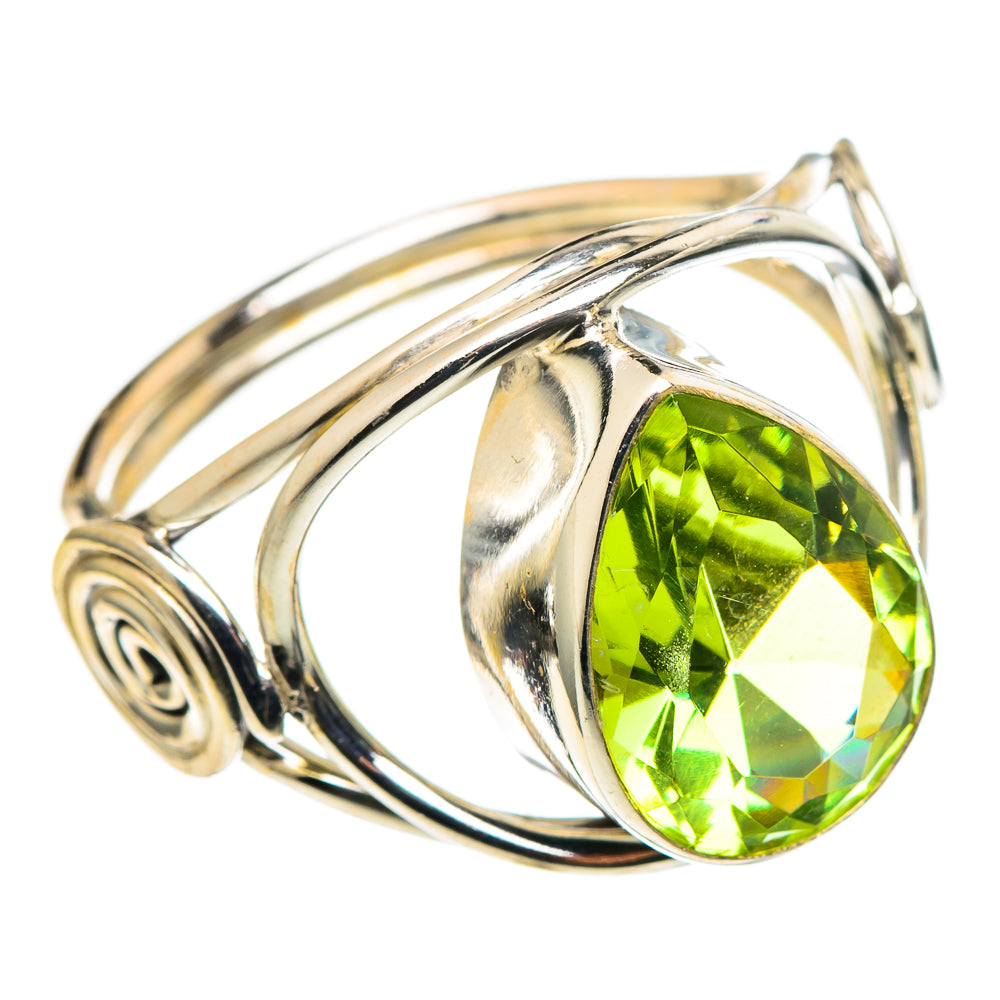Peridot Rings handcrafted by Anasilvercos - RING97797
