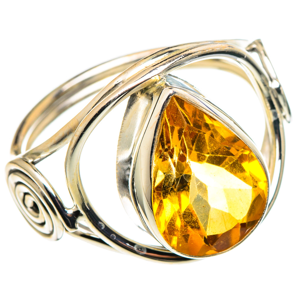 Citrine Rings handcrafted by Anasilvercos - RING97802