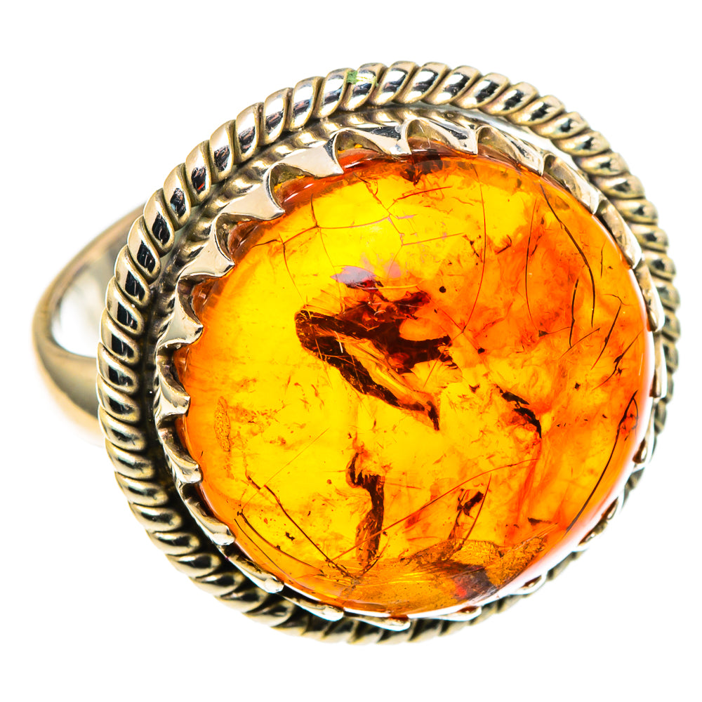 Baltic Amber Rings handcrafted by Anasilvercos - RING97804