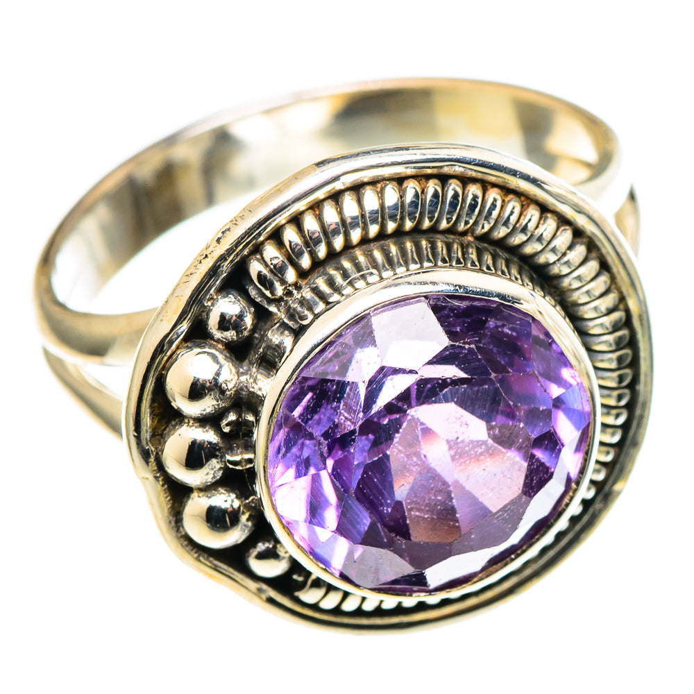 Amethyst Rings handcrafted by Anasilvercos - RING97813
